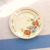 Assorted 18 old flower plates