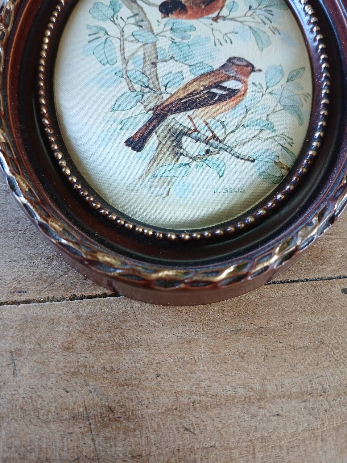 Miniature painting on silk