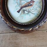 Miniature painting on silk