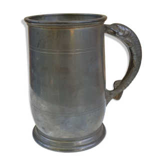 Old English mug or tankard cup