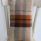 Checkered cushion