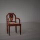 Fauteuil Art Déco, marqueterie et cannage, circa 1930