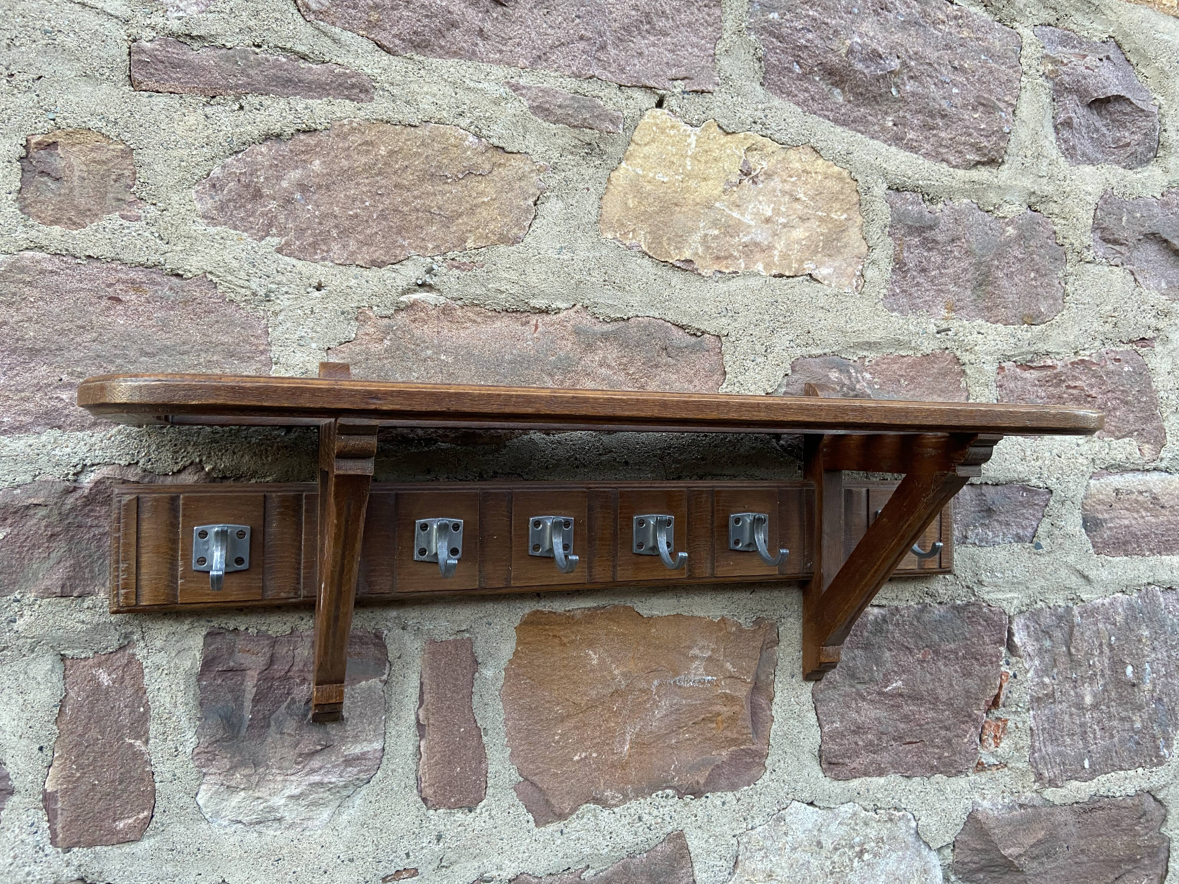 Coat rack wall wardrobe art deco vintage