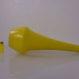 Yellow Teardrop Glass Ceiling Lamp from Holmegaard, Denmark, 1960s