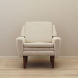 Cream armchair, Danish design, 1970s, production: Denmark