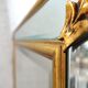 Miroir doré vintage