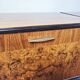 60s Burl Wood Nightstand 1 of 2