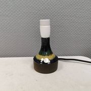 Pied de lampe de table en céramique de la marque suédoise Laholms, années 1980
