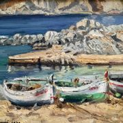 Painting: oil on marine panel