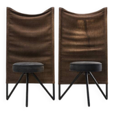 Philippe Starck Pair of Miss Wirt Chairs for Disform 1983
