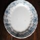 Plat ovale Terre de Fer Bleu Verdun HBC