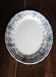 Plat ovale Terre de Fer Bleu Verdun HBC