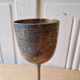 Set of 4 Calisse Brass Glasses