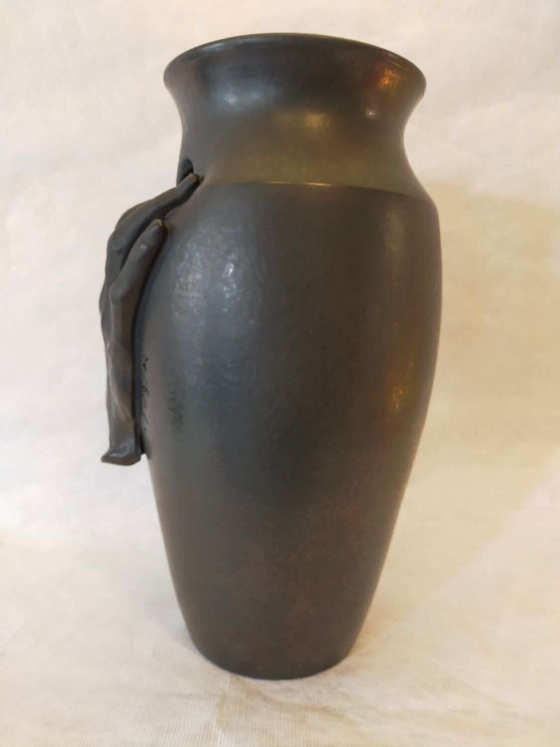 Vase en céramique, circa 50/60, signé
