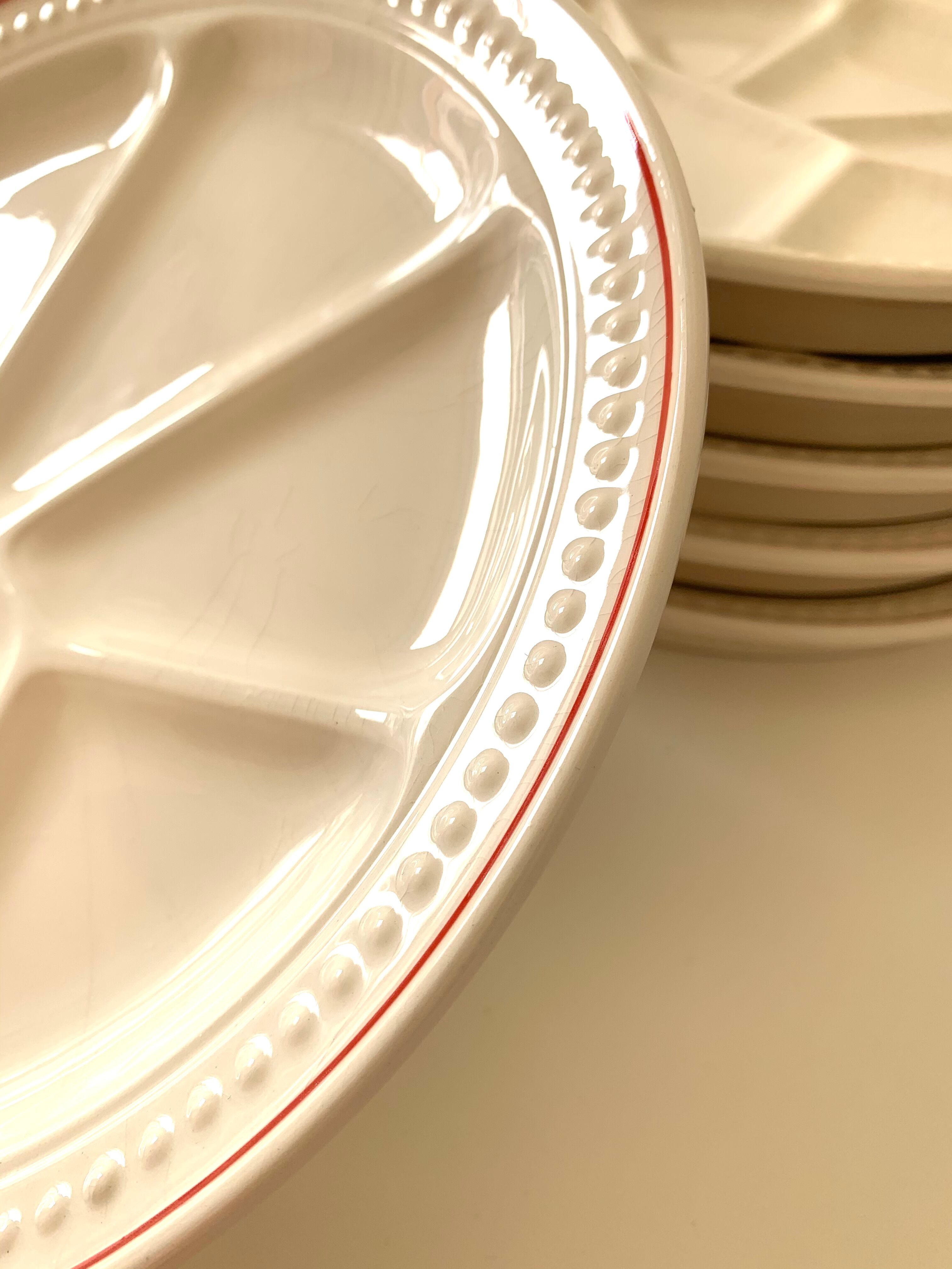 Set de 6 assiettes à hors d’œuvre Gien