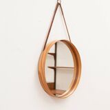 Miroir de Glasmäster Markaryd, Suède, années 1950