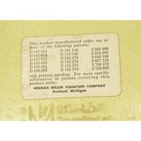 Rocking chair Lemon Yellow by Charles & Ray Eames - Herman Miller-1970