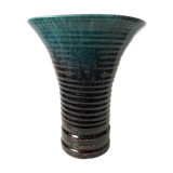 Accolay enameled ceramic vase