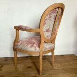Louis XVI medallion armchair