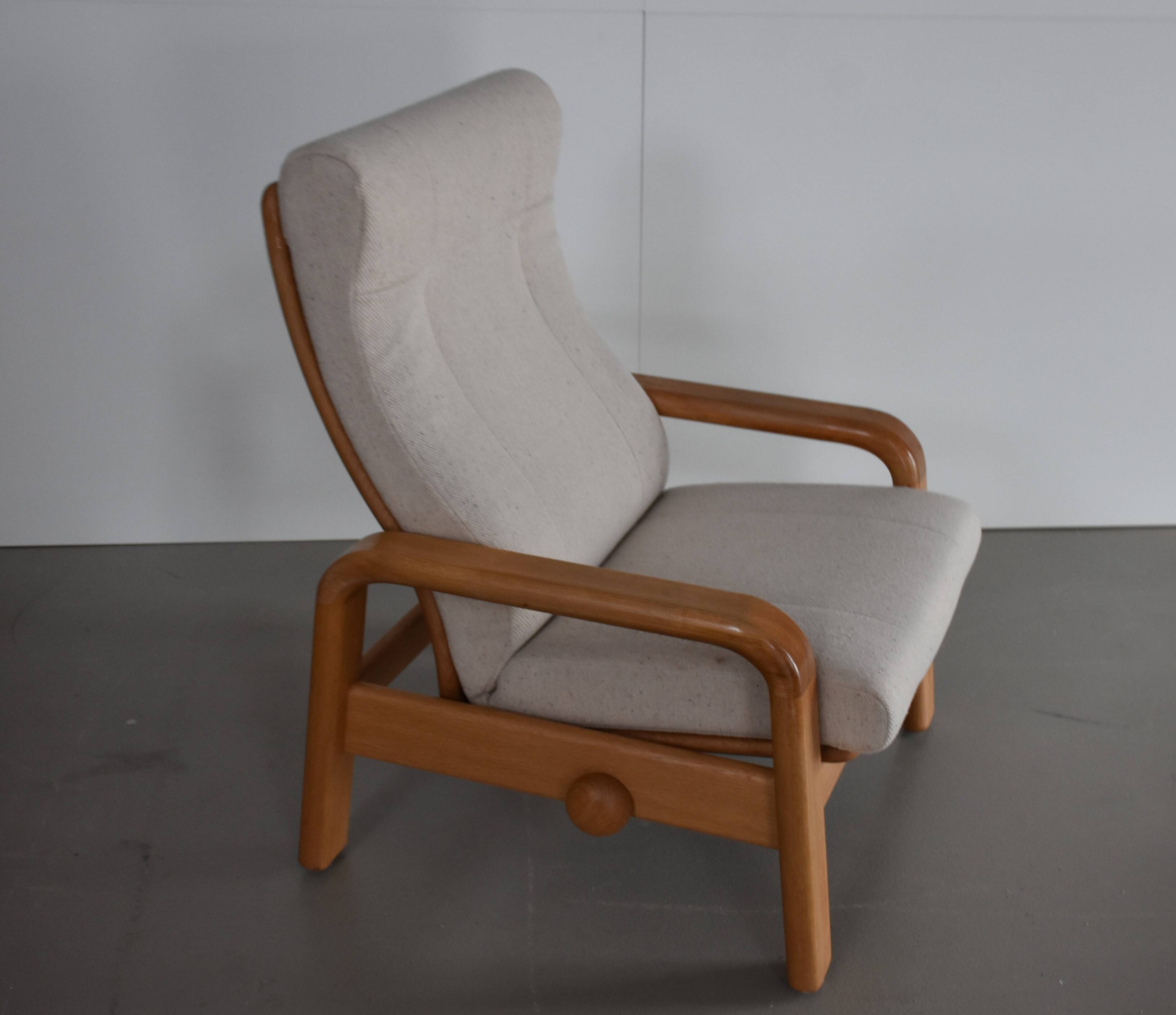 Mid-Century oak armchair by Olsen & Son