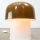Space-age Brown Mushroom Table Lamp by Luigi Massoni for Guzzini, 1970s