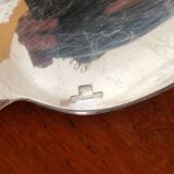 Christofle - Cirta model table spoon in Art Deco silver-plated metal