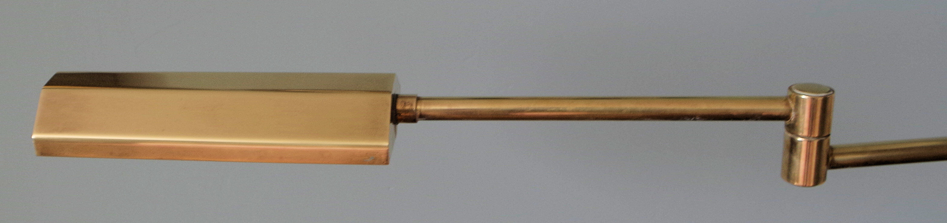 E-reader early 1970s brass