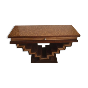 console en marqueterie - art