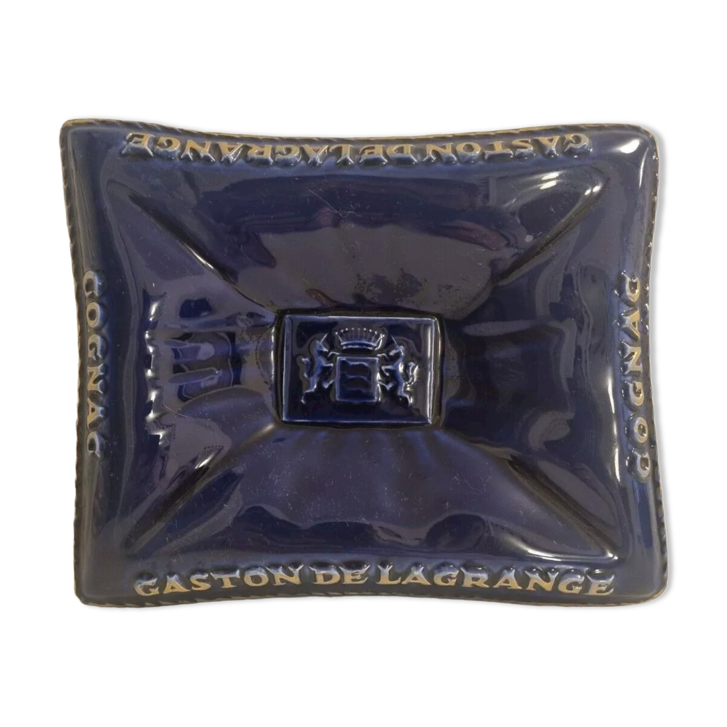 Former Cognac Gaston de Lagrange counter ashtray