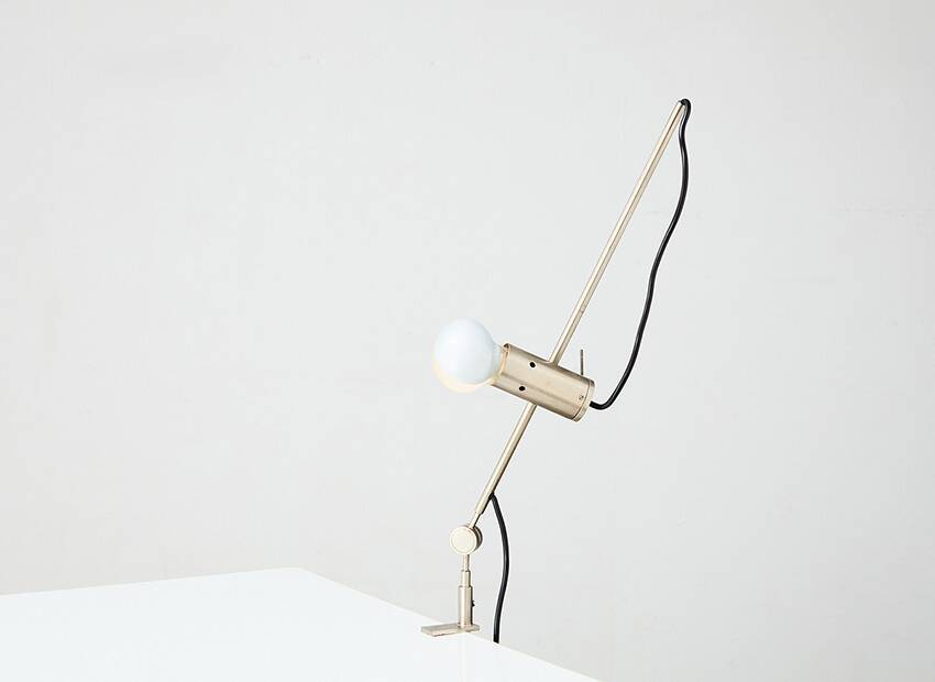 Tito Agnoli Model 255 Desk Lamp for Oluce Italy 1954