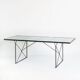 Vintage dining table or desk. moment collection by niels gammelgaard for ikea. 80s-90s.