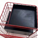 Office furniture on wheels with metal drawers, 1980s