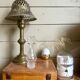 Small glass carafe