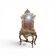 Ensemble miroir et console de style Louis xv