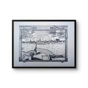 Printed in 1970, engraving from Nantes.