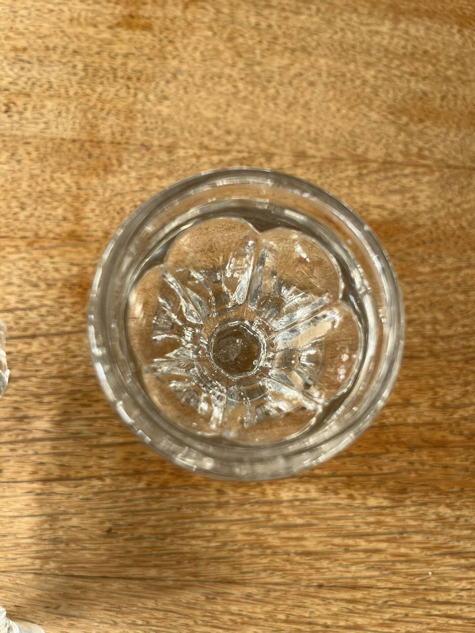 Paire de verres à liqueur dit « trompe couillon », 1900