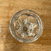 Paire de verres à liqueur dit « trompe couillon », 1900