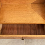 Pair of vintage teak bedside tables from the 60s.