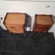 Pair of Louis XV style bedside tables in cherry wood.