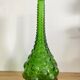 Vintage green Empoli carafe