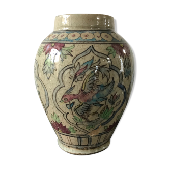 Large vase in iranian earthenware