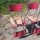 Chaises en formica