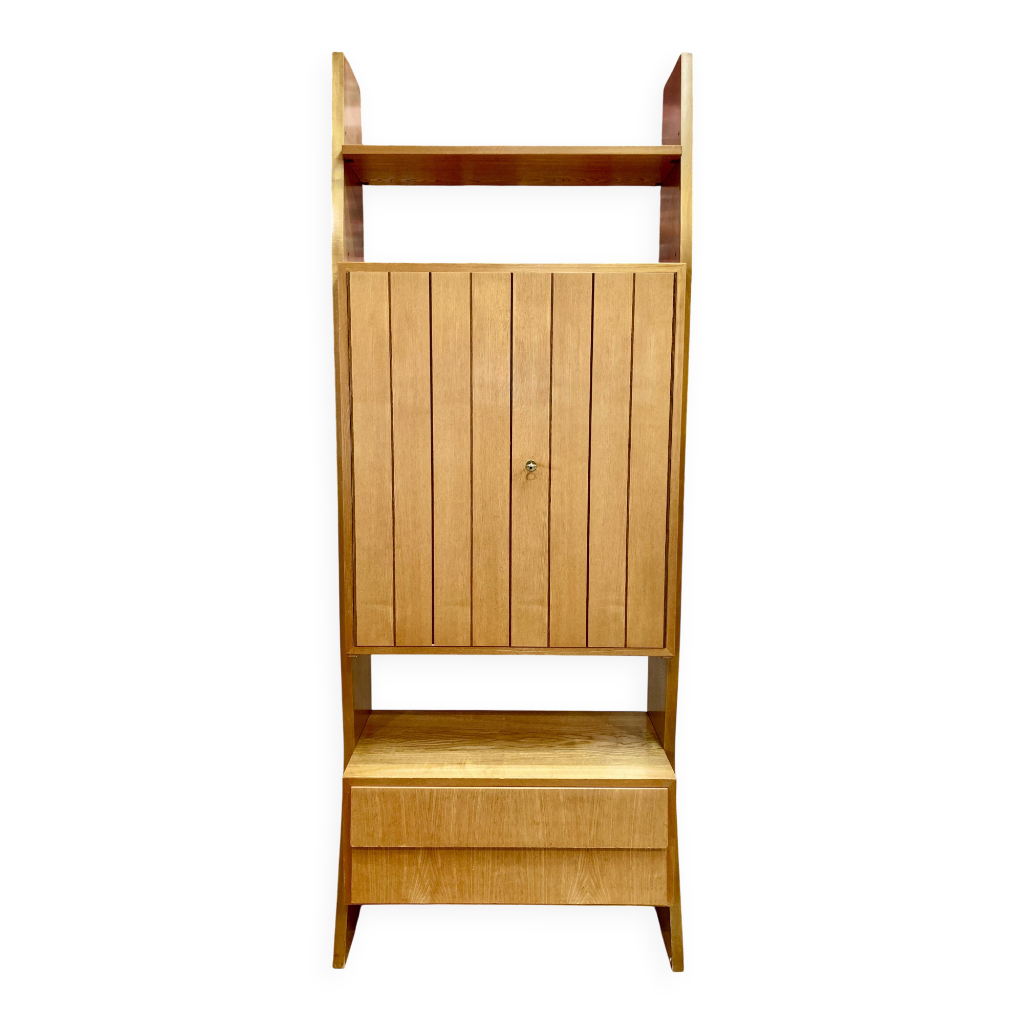 MODULAR STORAGE UNIT BEECH DESIGN 1950.