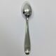 12 art deco mocha spoons made of silver metal