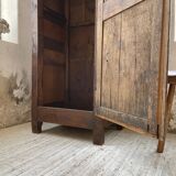 Savoyard solid oak cabinet XVIIIth