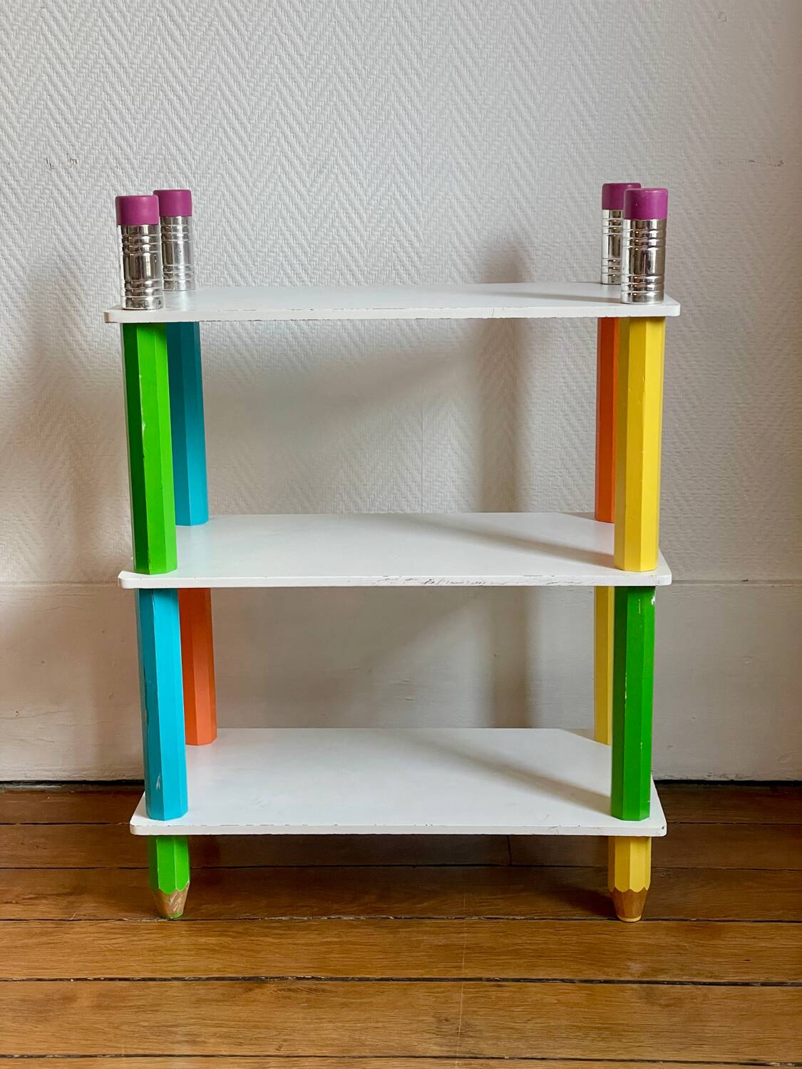 Pencil shelf by Pierre sala 1980