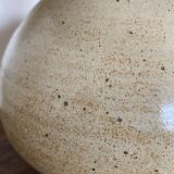 Stoneware lamp - rope lampshade