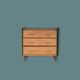 Commode pieds compas 1960