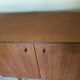 Two-door vintage free-standing buffet