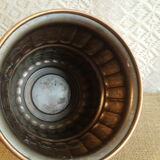 Cache pot en cuivre vintage